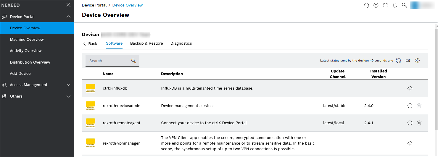 DevicePortal_SoftwareList_ManagedArtifactRepoOnly