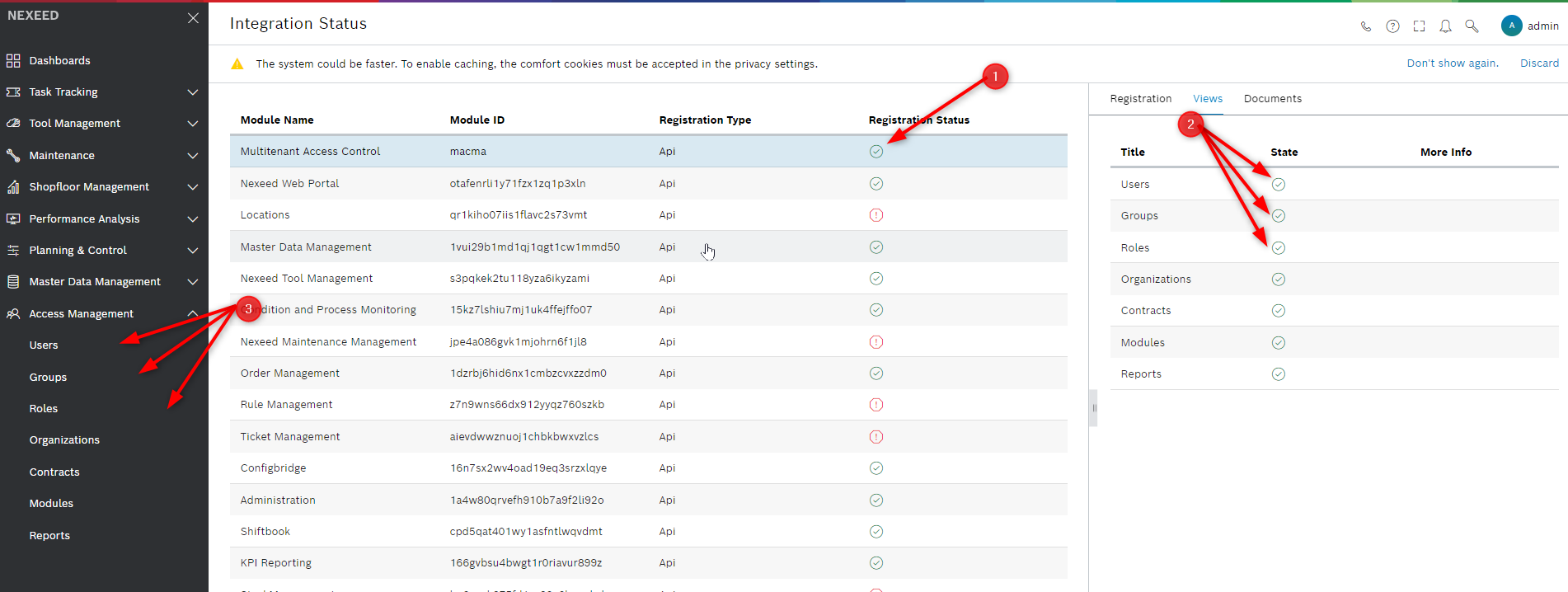 full view integration status