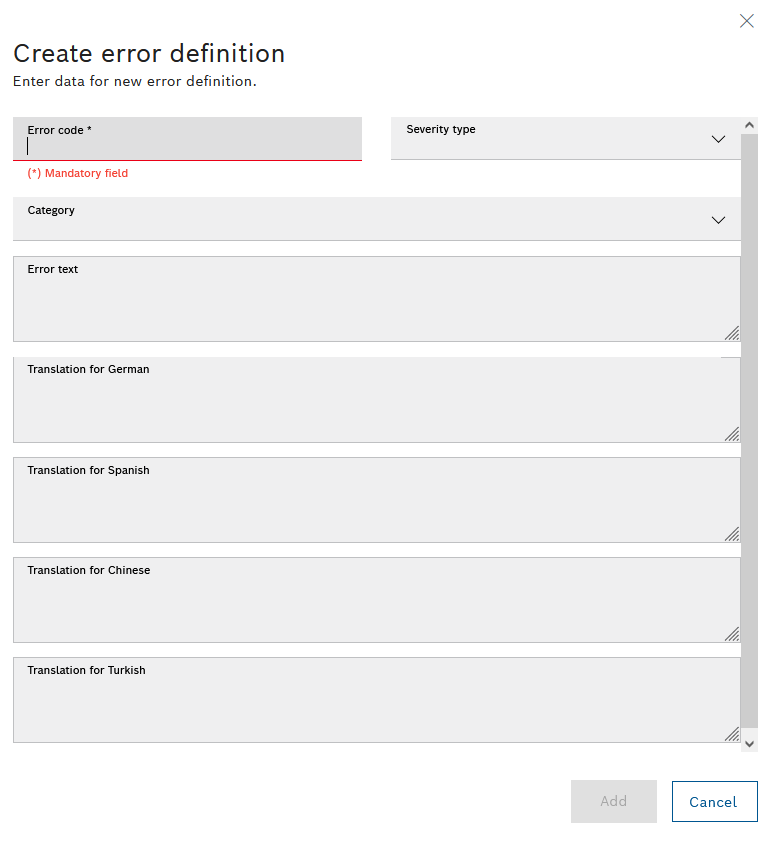 Manage or Create a New Error Definition for a Device Type :: Nexeed ...