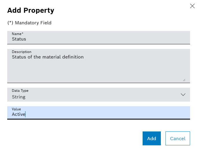 Material Definition Add Property