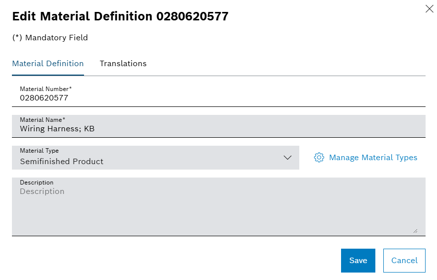 Material Definition Edit 2