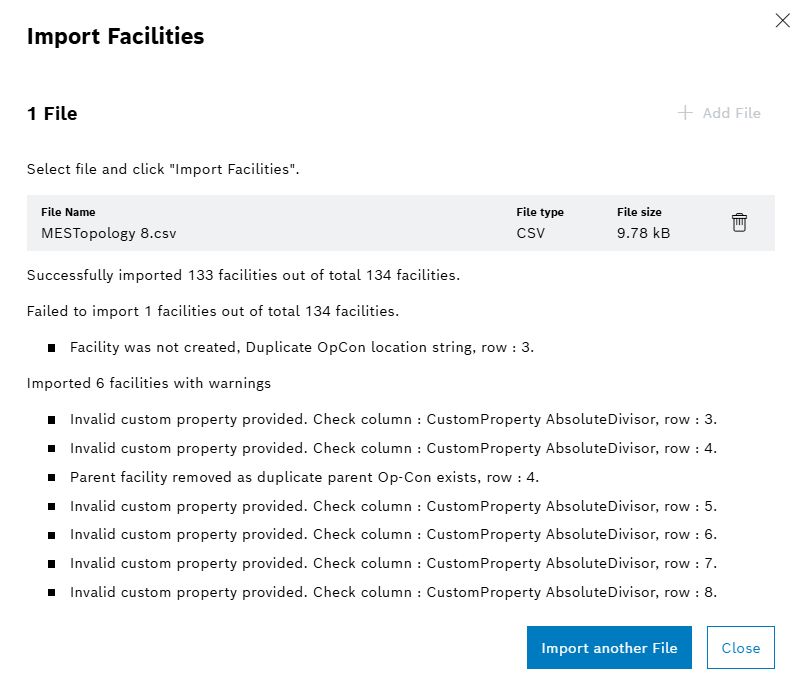 mdm_facility_import_response