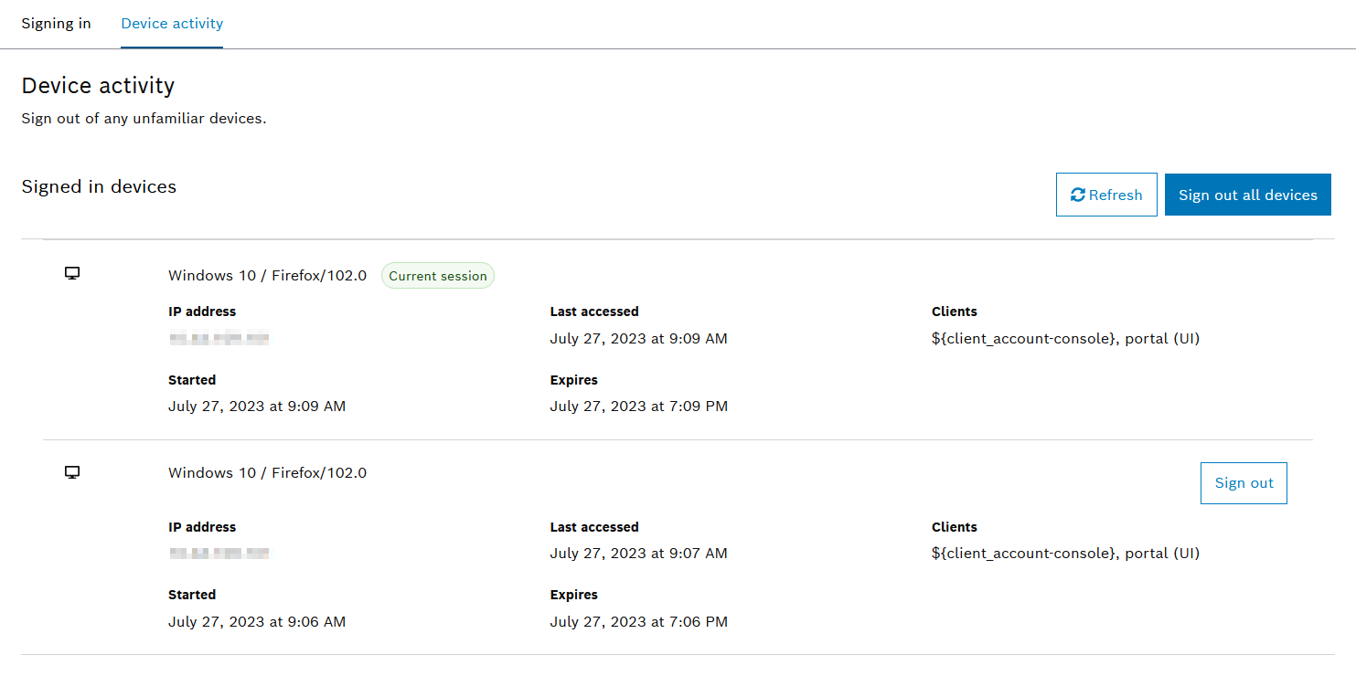 mac_my account_device activitiy