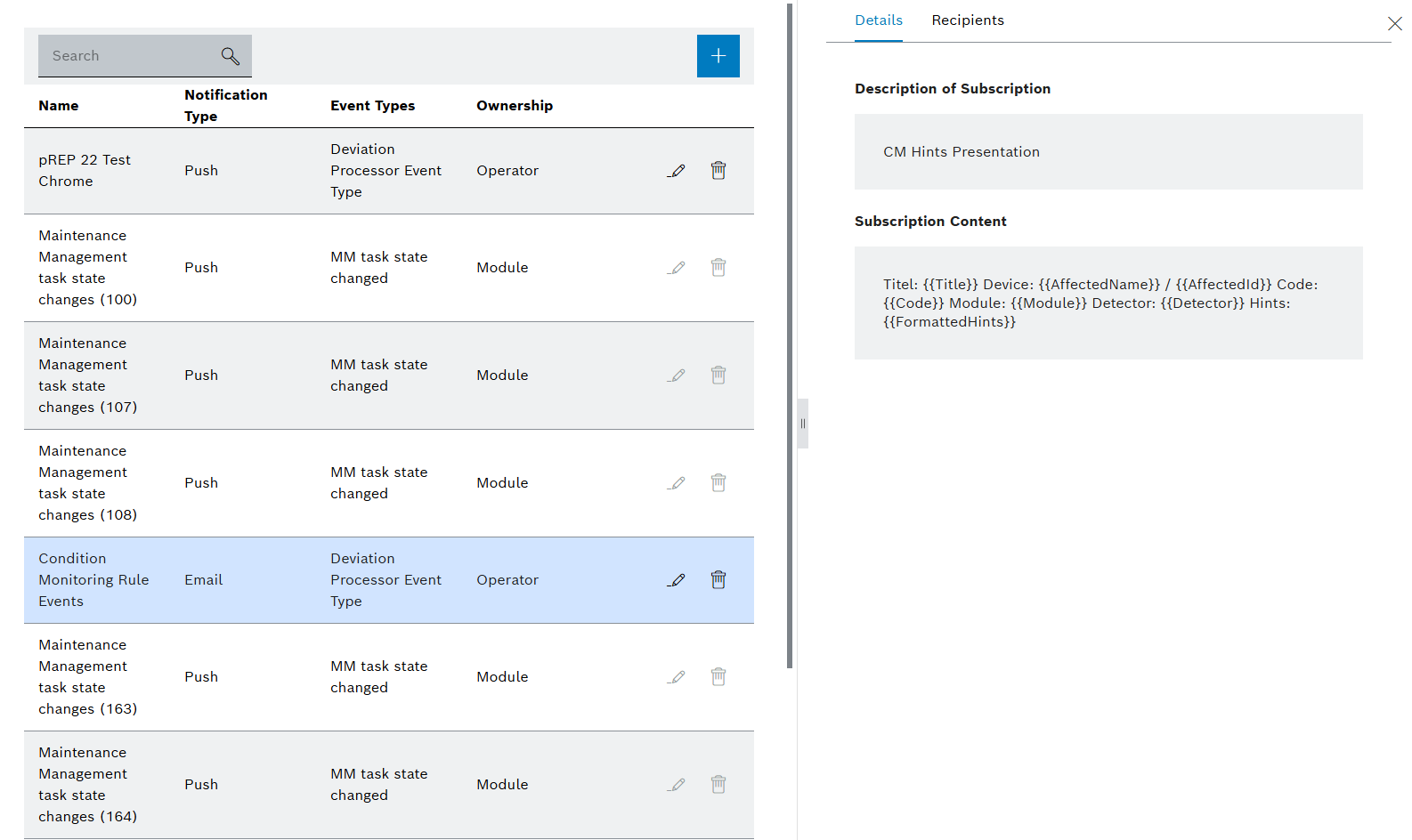 Notification Service_Subscription Management