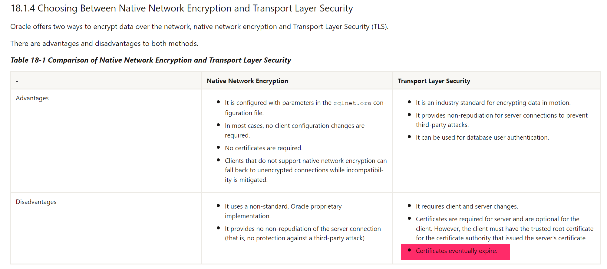 Choosing Between Native Encryption And TLS