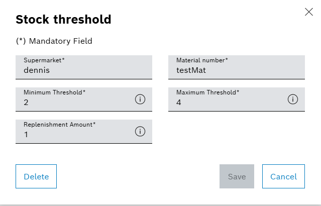 Stock threshold editing dialog