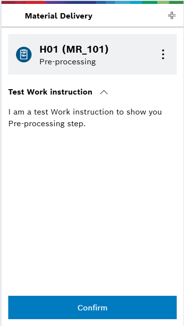 Pre-processing step