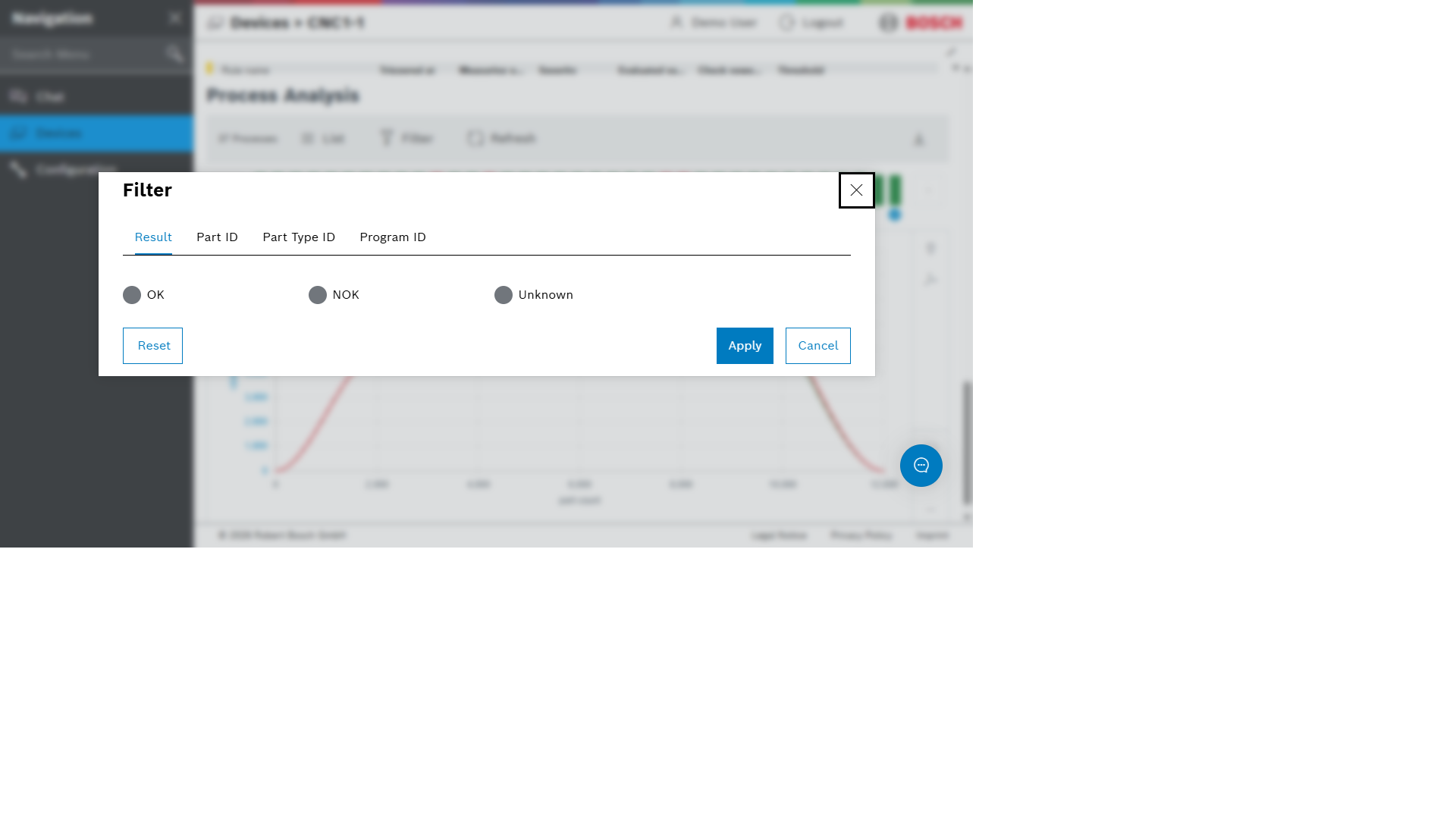 Filter processes