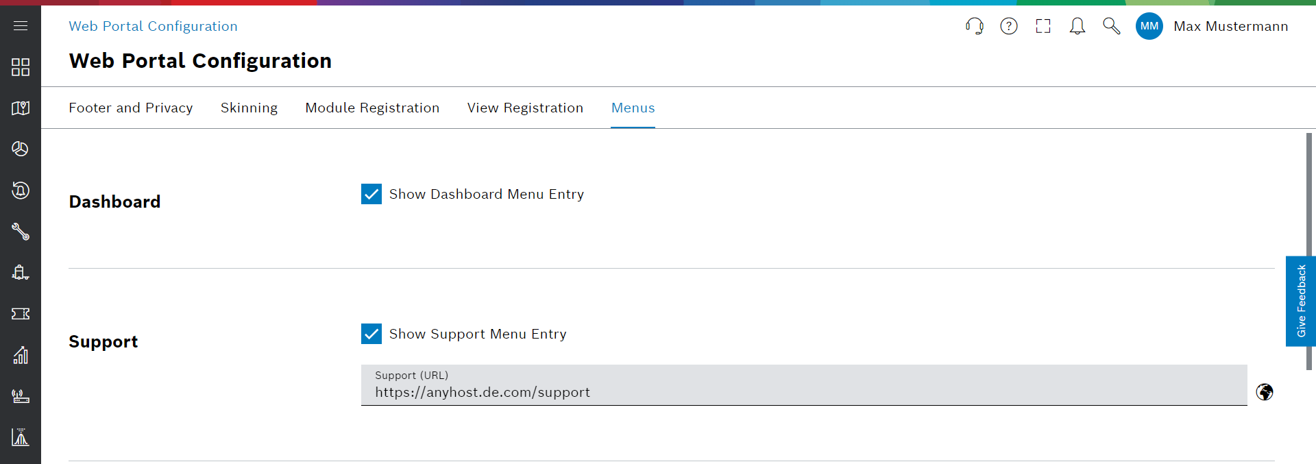 wpc support config