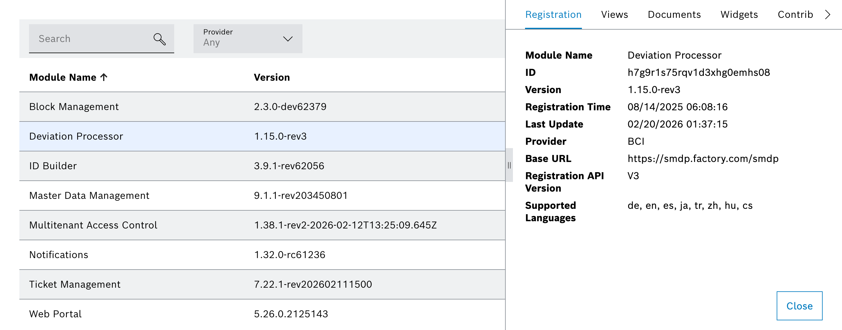 System Information